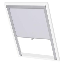 Verdunkelungsrollo Dachfensterrollo Thermorollo Rollo Windschut Sichtschutz Weiß