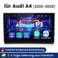 6+128G Carplay Android13 Autoradio GPS Navi WIFI Für Audi A4 8E 8H B6 B7 2000-09
