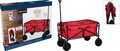 Bollerwagen faltbar Handwagen 93x51x106cm Transportwagen klappbar Hundebuggy
