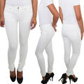 Damen Skinny Jeggings Treggings Hüfthose Stretch Leggings Slim Fit Hose Röhre