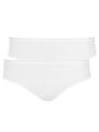 Lisca 2er Pack Damen Slip Emma 022202  Gr. S-XXL in Weiss oder Schwarz