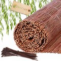 Weidenmatte mit Kabelbindern Weiden Sichtschutz Matte Weide Zaun Blende Garten