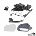 Außenspiegel Elektrisch Anklappbar Memory Side Assist Links für Audi A6 08-11