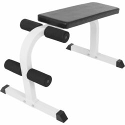 GORILLA SPORTS® Sit Up Bank Hantelbank Bauchtrainer Rückentrainer Trainingsbank💪💪💪💪💪 Beinfixierung✔️ 120x67x63-49cm✔️ Max 150kg✔️