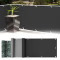 PVC Balkon Sichtschutz Balkonbespannung Windschutz Balkonverkleidung Terrasse