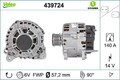 VALEO 439724 Lichtmaschine Generator 140A 14V für VW GOLF VI (5K1) TIGUAN (5N)
