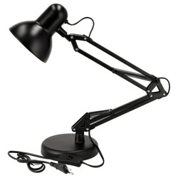 Retro Schreibtischlampe E27 Arbeitslampe Gelenkarm Leselampe Tischlampe + CLIP