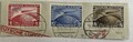 DR 1933 - Chicagofahrt Graf Zeppelin - MiNr. 496-498 - kompl. Satz auf Brfst.
