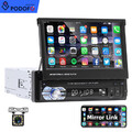 1 DIN Autoradio mit Kamera 7" Touchscreen Bildschirm Bluetooth USB FM MP5 Player