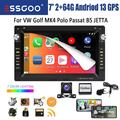 64G Carplay Android Autoradio GPS KAM Für VW Polo 9N Golf Jetta MK4 Passat B5 T5