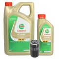 BOSCH 0451203087 Ölfilter 6L CASTROL EDGE 5W30 Öl für Volvo VW LT T4 2.4D