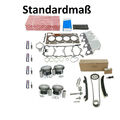Rep.Kit Kettenkit+Dichtungskit+Kolben+Kerzen für VW Audi 1.2 TFSI CBZ 03F198158B