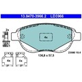 ATE Bremsbelag-Satz Bremsklötze vorne 13.0470-3966.2 23600 425235 | 617953