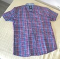 LERROS Herren Hemd XL kurzarm Mehrfarbig Kariert, Pflegeleicht Sommer 1A Zustand