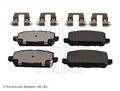 BLUE PRINT ADH24299 Bremsbelagsatz, Scheibenbremse für HONDA Bremsanlage