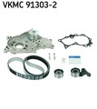 SKF Wasserpumpe + Zahnriemensatz VKMC 91303-2 für TOYOTA AVENSIS COROLLA Verso