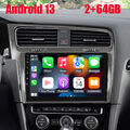 Für Golf 7 2013-2017 10'' Autoradio mit NAVI Android 13 Carplay GPS Wifi  2+64GB