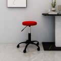 Bürostuhl Rollhocker Arbeitshocker Drehhocker Sitzhocker Hocker Samt vidaXL