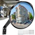 40cm Verkehrsspiegel Sicherheitsspiegel Panorama berwachung Konvexspiegel Garage