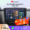 Für Skoda Superb II 2008-2013 Carplay Android 13 Autoradio GPS NAVI BT WIFI DAB+