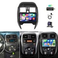 2+64G Für NISSAN MICRA 4 K13 2010-2016 Autoradio Carplay Android 15 FM KAM DAB+