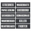 Nobby Sticker für Geschirr SEGURO - Klettsticker Logo Sicherheitsgeschirr