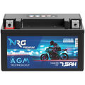 NRG YTX7A-BS AGM Motorradbatterie  12V 7,5Ah Batterie 50615 ETX7A-BS CTX7A-BS