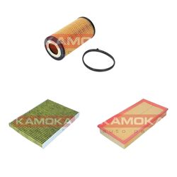 KAMOKA Inspektionspaket Filterset passend für VW New Beetle 2.5