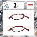 2x ORIGINAL® Kamoka Sensor, Raddrehzahl Vorne für Renault MEGANE I MEGANE I