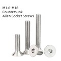 Senkkopfschrauben Edelstahl V2A Innensechskant DIN 7991 M1.6 M2 M3 M4 M5 M6-M16