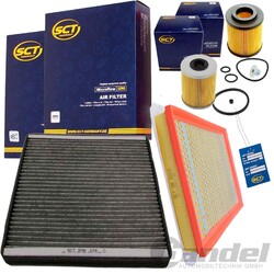 INSPEKTIONKIT FILTERPAKET FILTERSET für 1.7 CDTI OPEL ZAFIRA B 110+125 PS