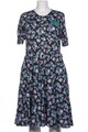 Peter Hahn Kleid Damen Dress Damenkleid Gr. EU 44 Baumwolle Schwarz #26bv0h1