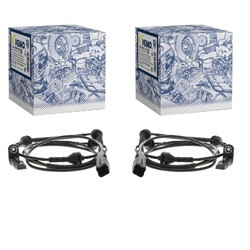 2X VEMO ABS-SENSOR RADDREHZAL HINTEN passend für CITROËN C5 C6 PEUGEOT 407 