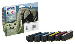 Original XL Epson Druckerpatronen 24XL Multipack Expression Photo XP-55  XP 55