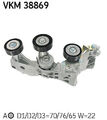 ORIGINAL SKF SPANNROLLE KEILRIPPENRIEMEN MERCEDES