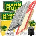 MANN FILTER INSPEKTIONSPAKET passend für VW POLO 6N BEETLE LUPO GOLF 4 BORA 1J