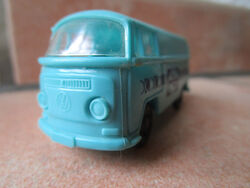 JEAN VW Bus Bulli T2 Ein Kaufring Haus Bully Volkswagen 71mm blau, Modellauto