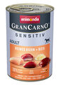 animonda GranCarno Adult Sensitiv Huhn Reis 6x 400 g Hundefutter Nassfutter