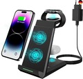 3 in 1 Induktive Ladestation,Magsafe Kabelloses Ladegerät für iphone 1