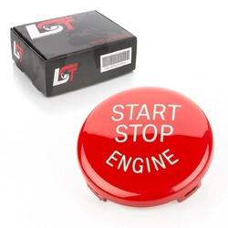 Start Stop Engine Knopf Abdeckung rot für BMW 1er E81 E82 E87 E88 X1 E84