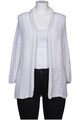 Peter Hahn Strickjacke Damen Cardigan Jacke Gr. EU 44 Baumwolle Weiß #uxj0jqd