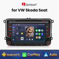 Für VW Skoda Seat Android 13 8 Kern 4+64G Autoradio 7" Navi CarPlay Wifi DAB+ BT