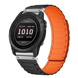 Silikon Magnet Armband Quickfit Für Garmin Fenix 8 51mm 7X 6X Pro Solar 5X Plus