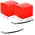 2X HERTH+BUSS BREMSSCHLAUCH HINTEN LINKS+RECHTS passend für TOYOTA AURIS VERSO