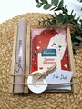 Geschenk-Set Seelenwärmer Weihnachten  Geburtstag Kerze Mitbringsel  Raysin