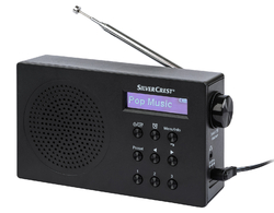SILVERCREST DAB+ Radio Mono »SDR 15 A2« tragbar *B-Ware