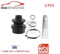 ACHSMANSCHETTE ANTRIEBSWELLE PAAR FEBI BILSTEIN 14087 2PCS P FÜR MERCEDES-BENZ
