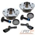 2x RADNABE RADLAGER +ABS-SENSOR HINTEN FÜR AUDI A3 VW BEETLE GOLF 5 6 JETTA