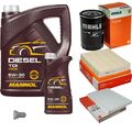 MAHLE Inspektionspaket 6 L MANNOL Diesel TDI 5W-30 für VW Passat Variant 2.0