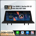 10,25'' Android 13 Autoradio CarPlay 32GB iDrive für BMW 1er E81 E82 E87 E88 CCC
